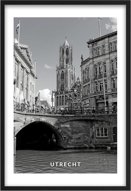 Poster Domtoren Utrecht A3 - 30 x 42 cm (Exclusief Lijst)