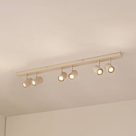 Lindby - buitenspot - 6lichts - Aluminium, ijzer - H: 16 cm - GU10 - beige