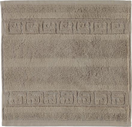 CAWÖ Noblesse Uni Washandje - Zand - 30x30