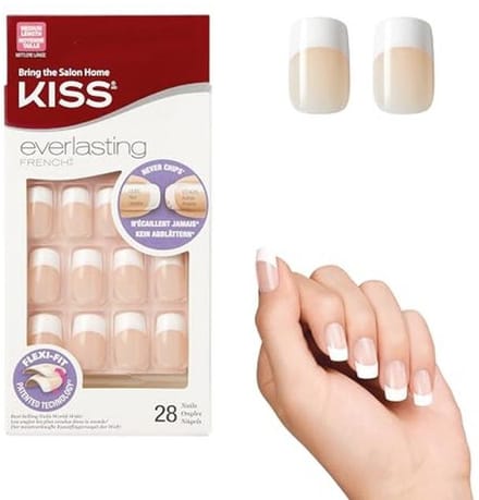 Franse Nagels Set - 28 Stuks, Nagellijm, Minivijl en Manicure Stick