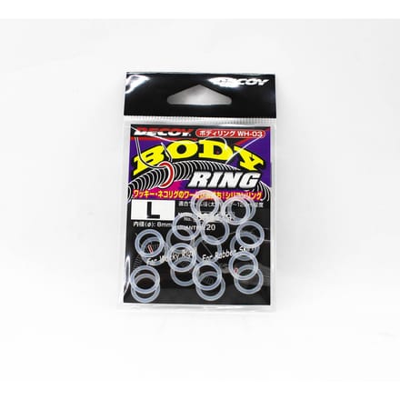 Decoy Body Ring WH-03 Siliconen Aasringen L