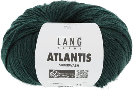 Lang Yarns Atlantis - 17 flessengroen - Wol/Acryl-Mix Garen