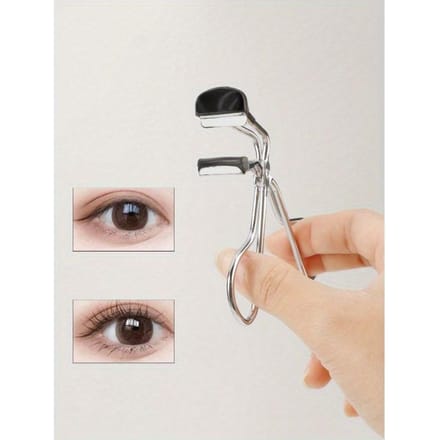 1 st Deelwimperkruller Roestvrij Staal Wimpertangetjes 1pc zilver