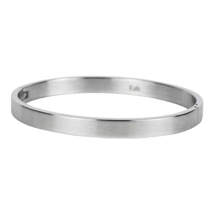 Kalli bangle Armband basis mat 2092 Zilver