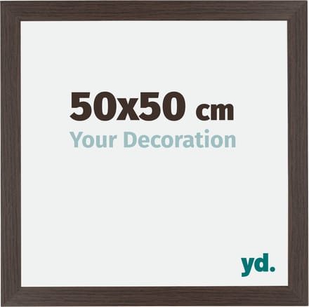 Your Decoration - Fotolijst 50x50 cm - MDF - Eiken Donker - Mura