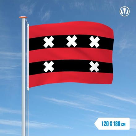 Vlag Ouder-Amstel 120x180cm