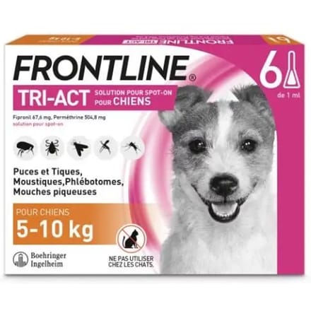 Ongediertebestrijding voor honden Boehringer Ingelheim Frontline S (x2)