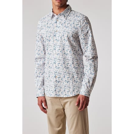 Paul Smith Ls Tailored Fit Shirt White Größe: M | Casual hemden Outlet | Herren | Weiß