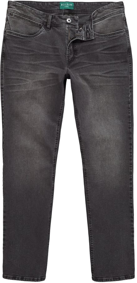 Boston Park - Heren - Jeans FLEXLASTIC® buikfit regular fit 5-pocket - Grijs denim - Maat 60
