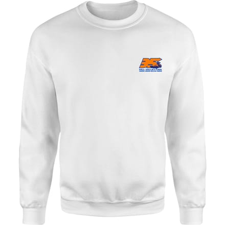 Back To The Future 35 Hill Valley Front Sweatshirt - White - XS
