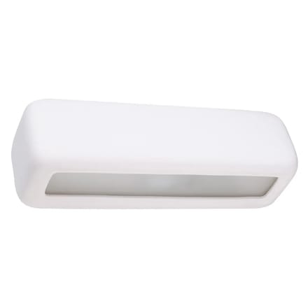 Sollux Lighting Wandlamp Subani - E27 - wit - keramiek - 10x33x10cm