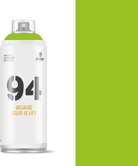 MTN94 Laser Groene spuitverf - 400ml lage druk en matte afwerking