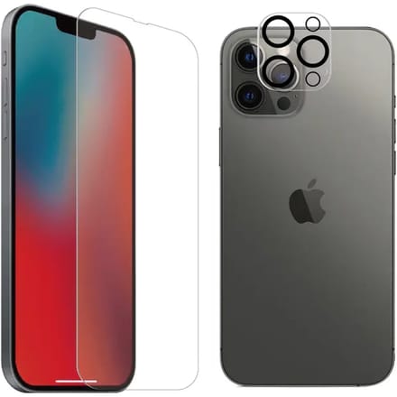 Camera bescherming en antibacterieel gehard glas pakket Tiger Glass Plus iPhone 13 Pro Max