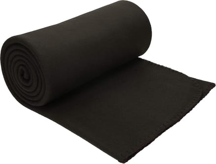 Luxe Fleece Deken Bruin 130x170cm Hoogwaardige Kwaliteit