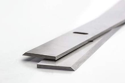 HSS 18 Planer Blades - Set of 2 Planer Knives for Thicknesser