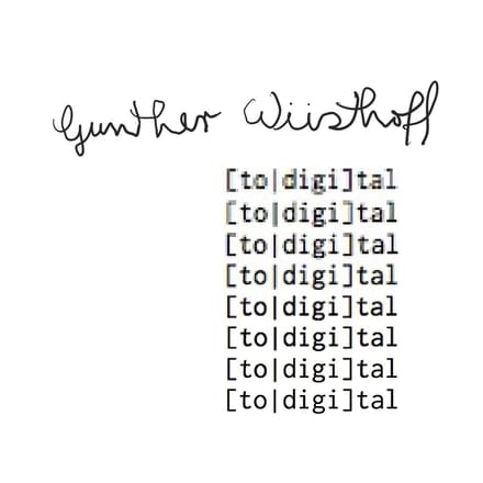 Gunther Wüsthoff - [to|digi]tal (CD)