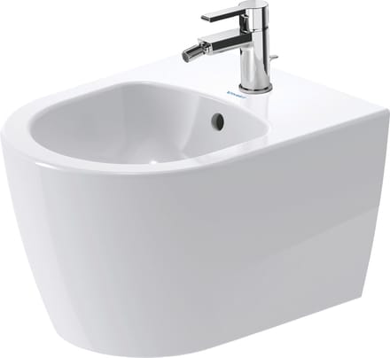 Duravit ME by Starck - Wandbidet 370x480 mm, kraangat, wit 2290150000