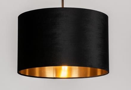 Lumidora Hanglamp 30934 - CHARLOTTE - E27 - Zwart - Goud - Metaal - ⌀ 40 cm