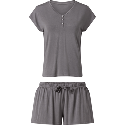 esmara Korte dames pyjama (Grijs, XS (32/34))