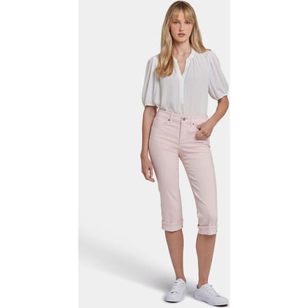 Marilyn Straight Crop Jeans In Cool Embrace® Denim