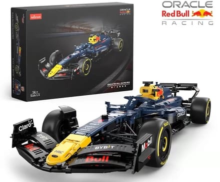 Rastar bouwdoos 1:8 Oracle Red Bull F1 racing RB19 Bricks afmeting 68 cm formule 1