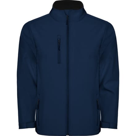 Roly Heren Nebraska Soft Shell Jas (Marineblauw)