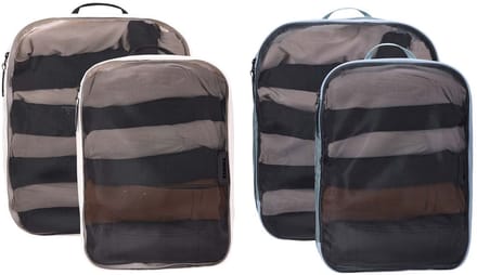 Thule Packing Cube Family - Packzak 4 dlg. (pond gray/white, M,L)