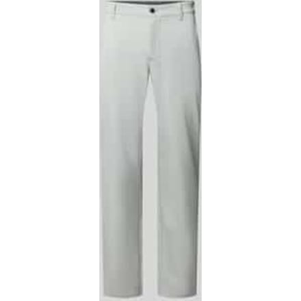 Regular fit stoffen broek met Franse Steekzakken