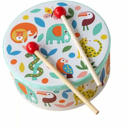 Drum met stokken Rex London Wild Wonders