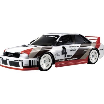 Tamiya Modelbouwpakket Auto - 58744 RC Auto - Audi 90 Quattro Racing - TT-02 RC Plastic - 1:10 - Modelbouw