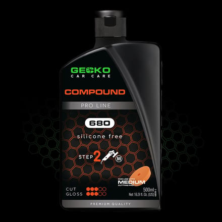 Gecko polijstmiddel compound stap 2- 500ml