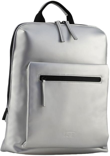 JOST vrijetijdsrugzak rugzak Halmstad Courier Backpack Silver zilverkleurig
