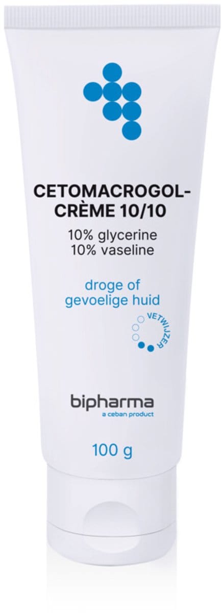 Bipharma Cetomacrogol-vetcreme 10% - 100 gr