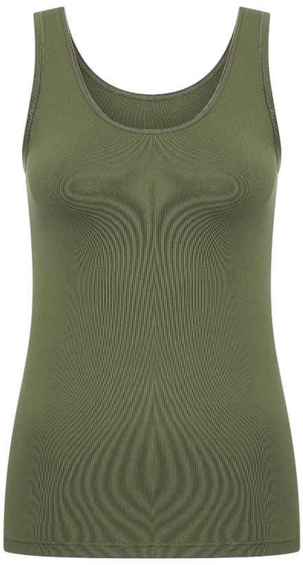 RJ Pure Color Dames Hemd Donkergroen S