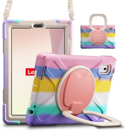 EtuiTab HighArmor - Tablethoes - Lenovo Tab M9 9" 2023 - TPU en Poliwęglan Bescherming - Handige Grip