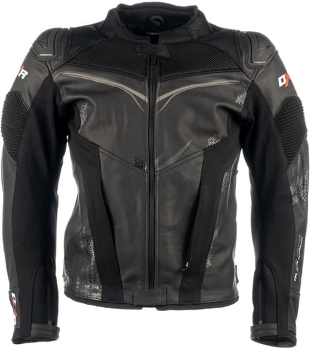 MOTOBLOUZ Motorjas LUXON TFL Mannen| Middenseizoen|Zwart S CE-gekeurd
