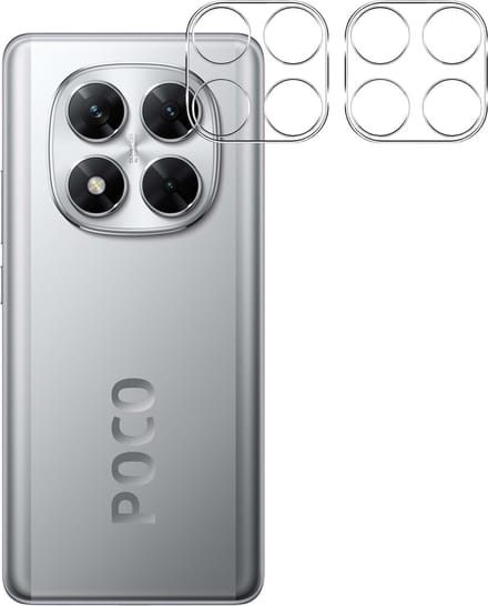 Camera Protector voor Xiaomi Poco X7 5G - 2 stuks van glas Transparante glazen