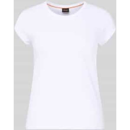 Slim fit T-shirt van Katoenmix Model 'C_ECUTE'