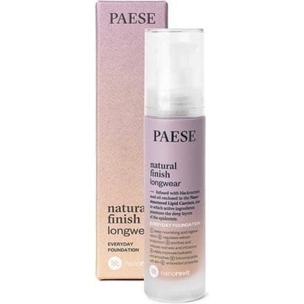 Paese Natural Finish Longwear Foundation 04 Warm Beige 35 ml