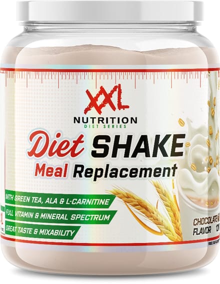 XXL Nutrition - Diet Shake - Chocolade Hazelnoot - Maaltijdvervanger - 1200 g