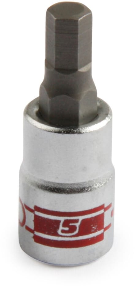 1/4'' Inbus Dop/bit zeskant metrisch