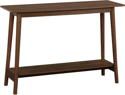 sweeek - Scandinavische notenhouten sidetable, b 120 x d 35 x h 76cm