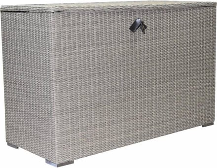 Kussenbox groot 167x70xH106 cm grijs