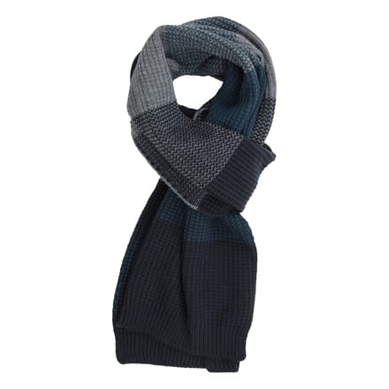 Mountain Warehouse Heren Mirka Gebreide Sjaal (Petrol)