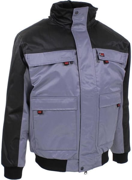 KRB Workwear® ROB Pilotenjack Grijs/ZwartM