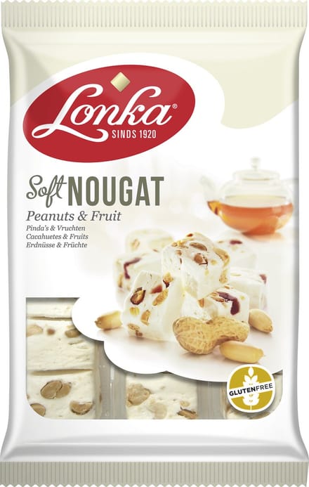 Lonka Nougat - Peanut and Fruit - 24x 170gr