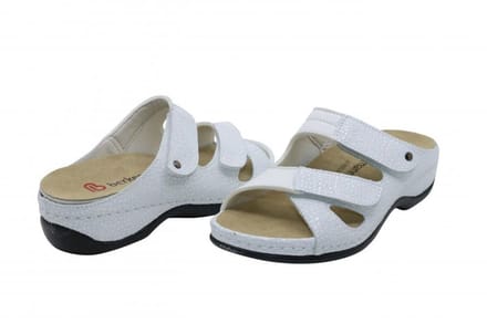 Berkemann Slippers - Berkemann janna weiss stretch slipper
