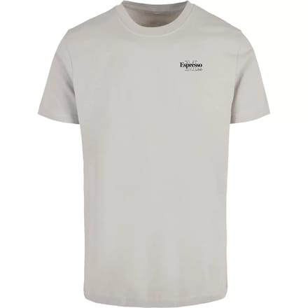 Mister Tee - Espresso M Club Heren T-shirt - S - Grijs