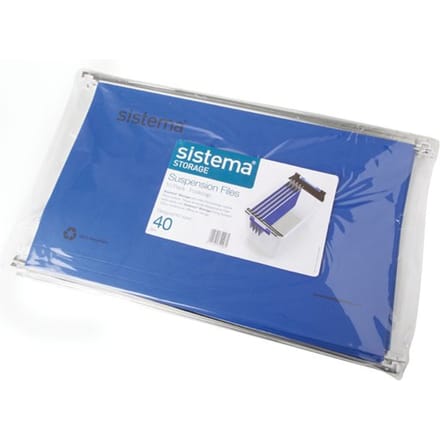 Sistema Storage Hangmap, Set 10 Stuks blauw.
