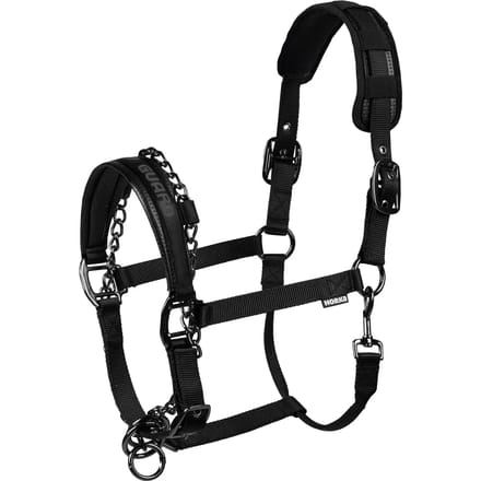 Horka - Halster Safety Guard - Met Ketting - Zwart - Full